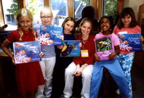 Kristin Joy Pratt-Serafini with Community School students in St. Louis, MO